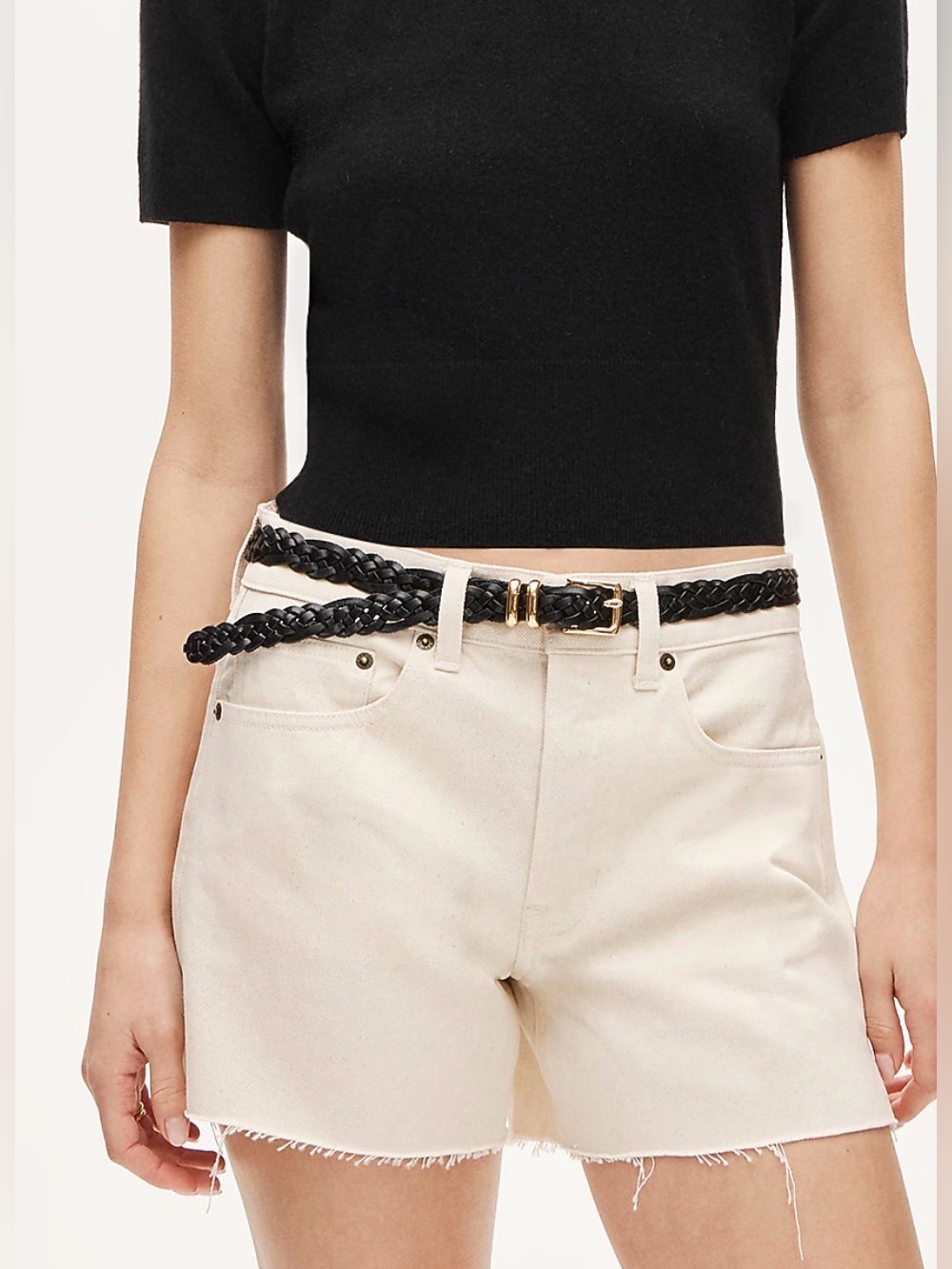 J Crew Stretch Denim Shorts